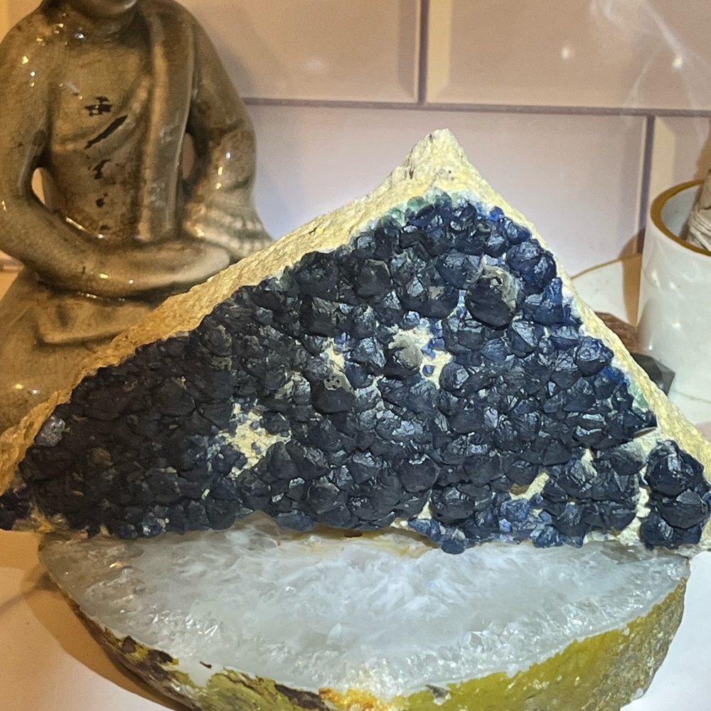 Blueberry 🫐 Fluorite with Matrix